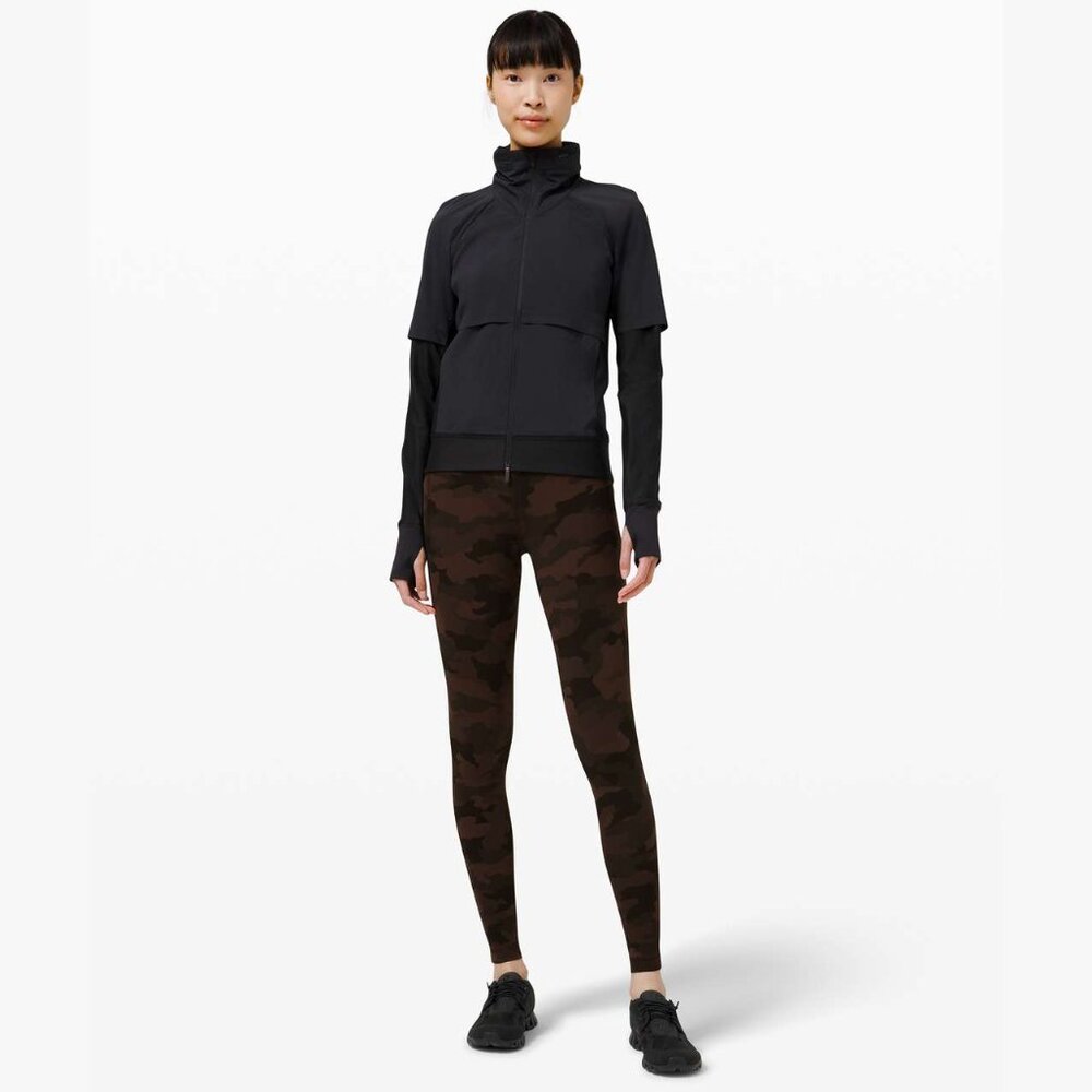 Lululemon Swift Speed High-Rise Tight 28" Camo Brown Earth Sz 4